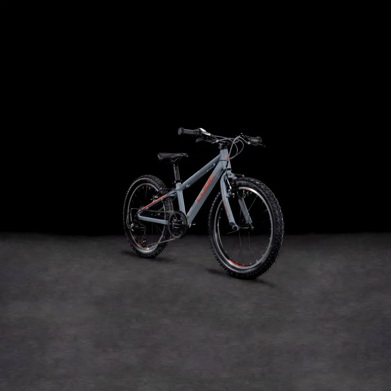 Cube Acid 200 Kids Bike in Grey/Red -3